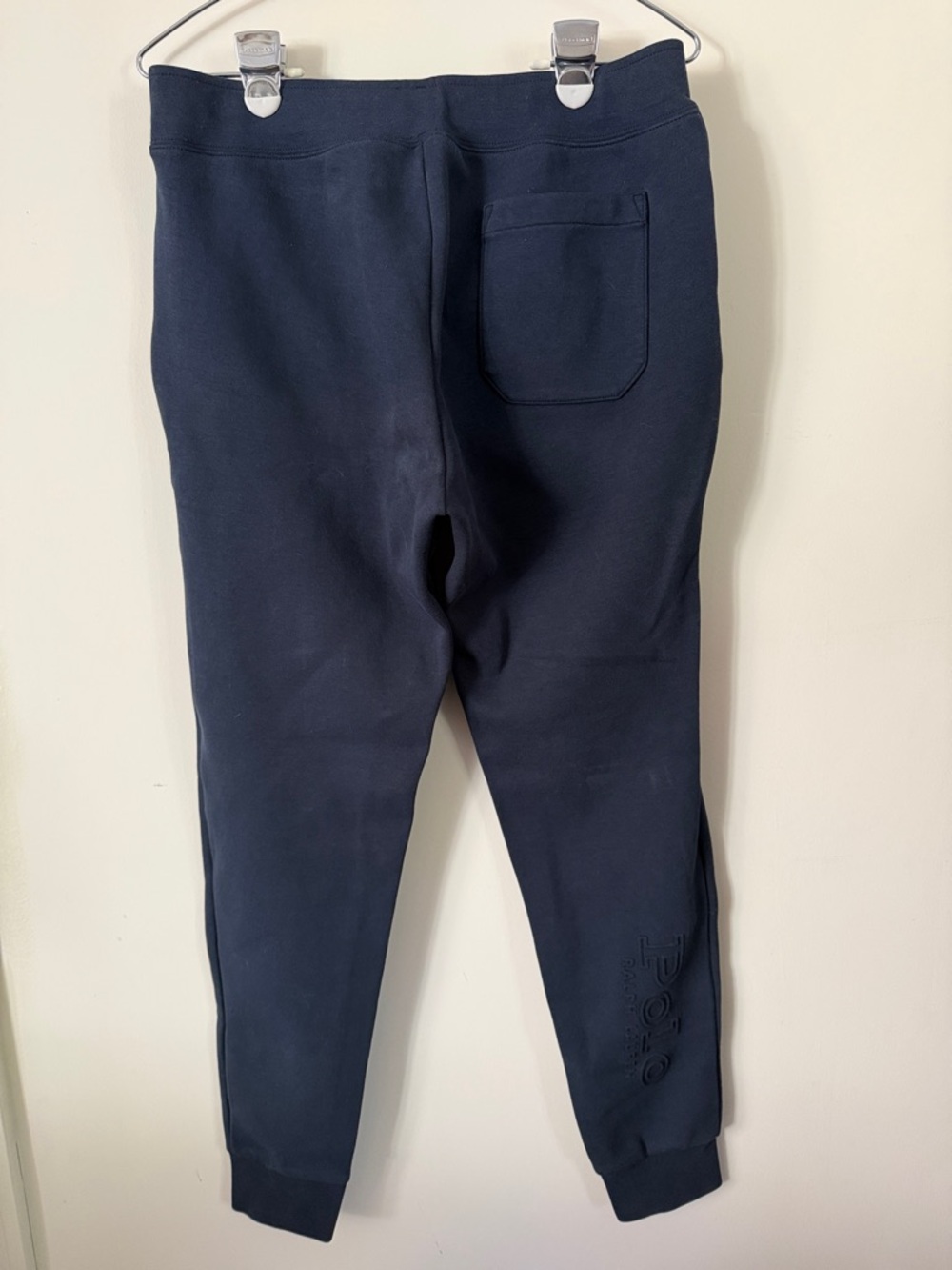 Polo by Ralph Lauren Navy Drawstring Joggers - Picture 3 of 5